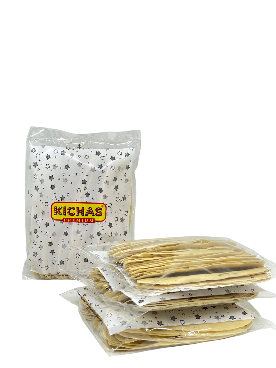 KICHAS Spicy Pepper & Zeera Mix Appalam Chips (100g Pack of 4)