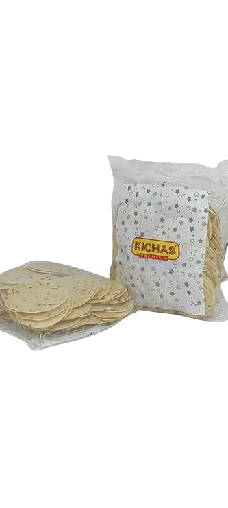 KICHAS Pepper Coins Papad (200g Pack of 2)